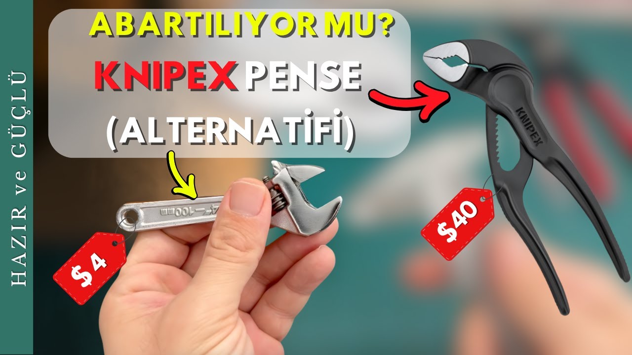 EDC Penseleri (KNIPEX) İhtiyaç mı Fantezi mi? Mini Kurbağacık Anahtar Alternatif Olur mu?