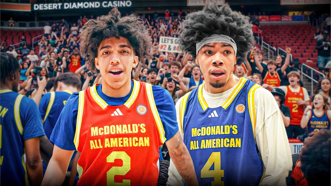 Taylen Kinney vs Tyran Stokes McDonald&rsquo;s All-American Full Access Vlog