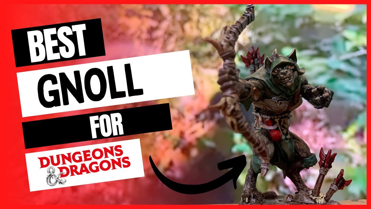 BEST Gnoll for Dungeons and Dragons - Painting Miniature