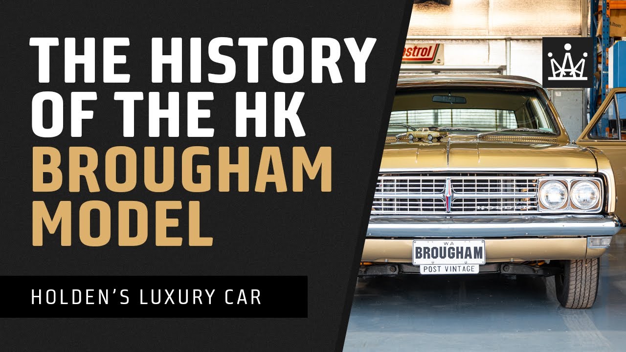История Holden HK Brougham (наши модели)