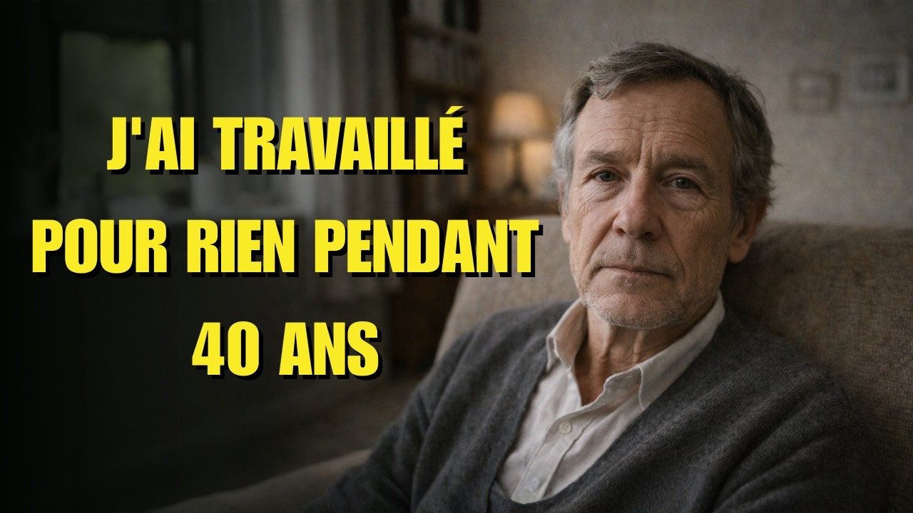 À 65 ans, j'ai compris la plus grande erreur de ma vie-La vérité que personne ne vous dit