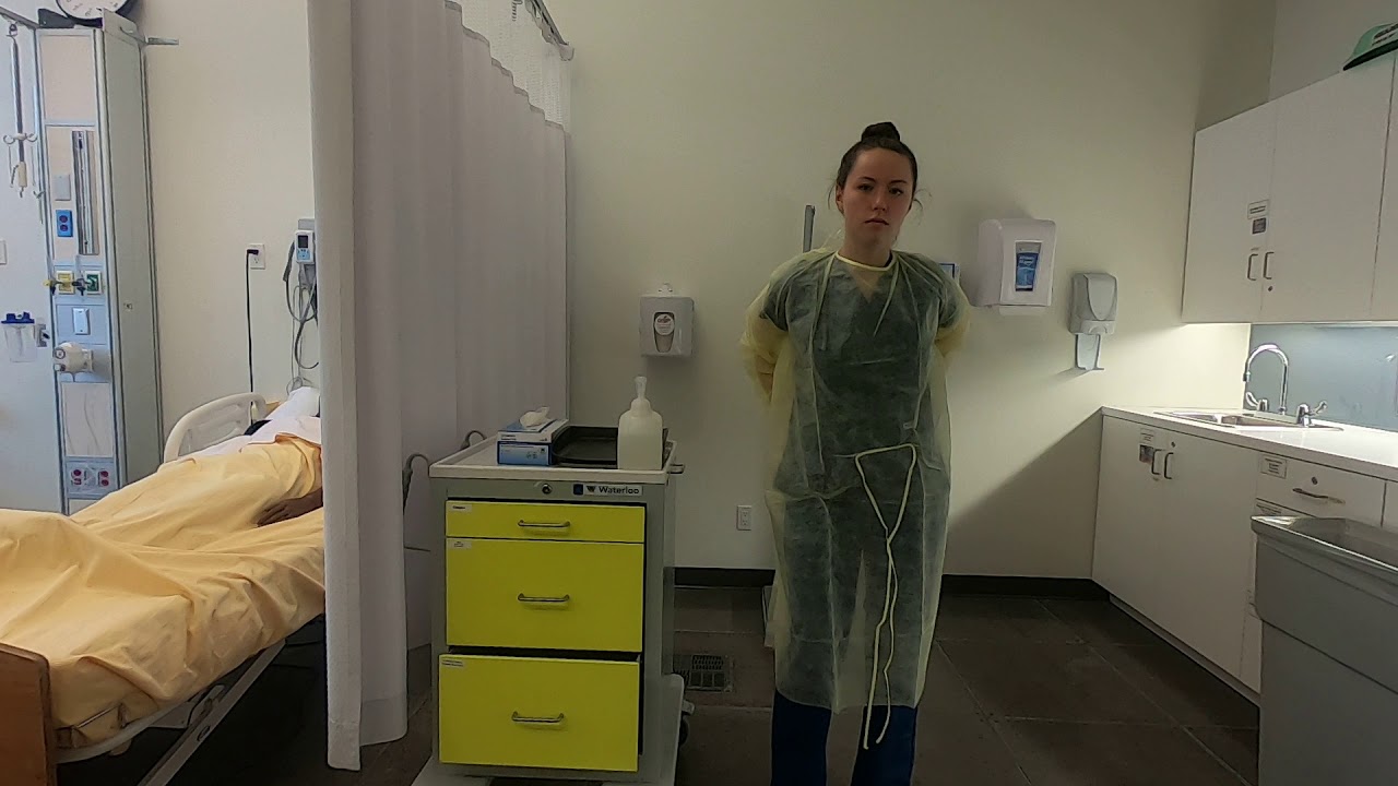 Donning PPE
