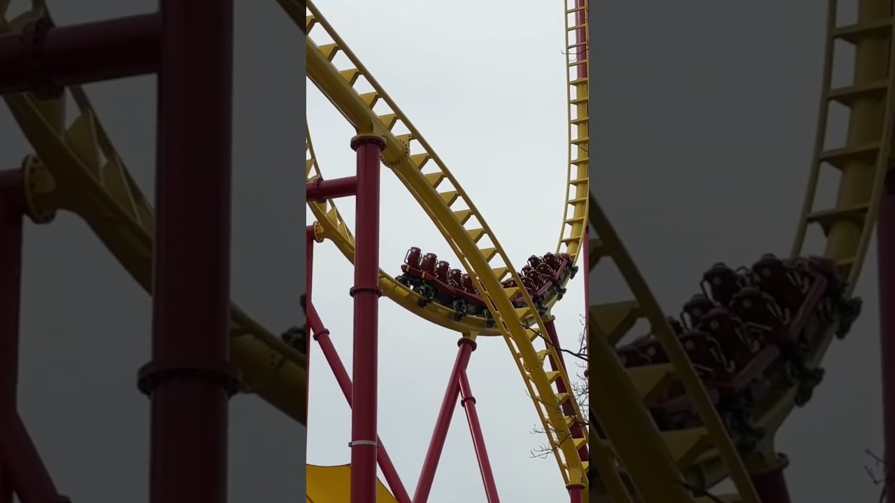 Flash vertical velocity RECOVERY #amusementpark #themepark #flashverticalvelocity #rollercoasters