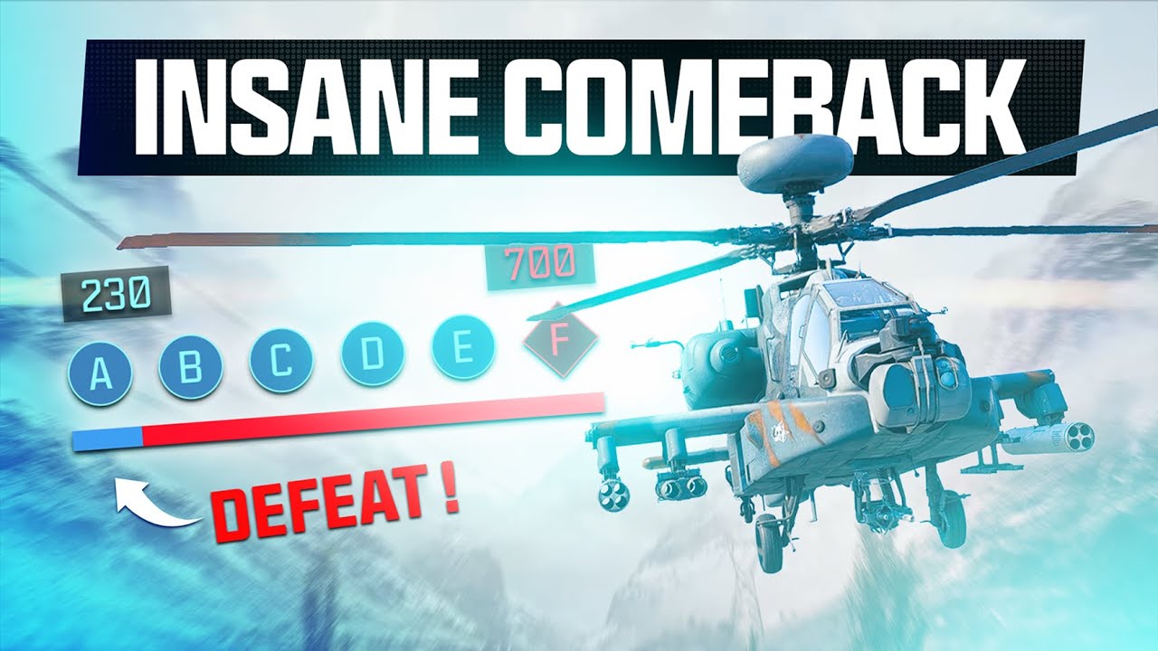 #1 Damage Heli Pilot Clutches INSANE Comeback Win in Battlefield 6!