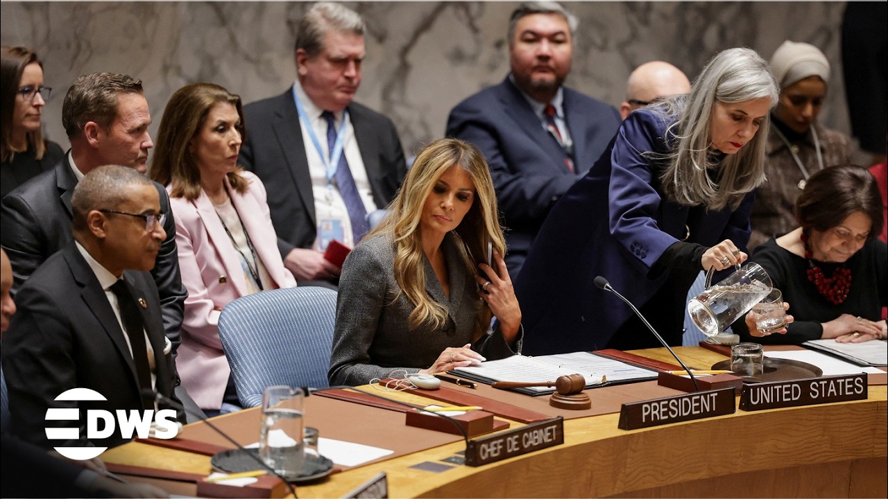 WATCH: First Lady Melania Trump Presides Over UN Security Council as U.S. Assumes Presidency | AC15