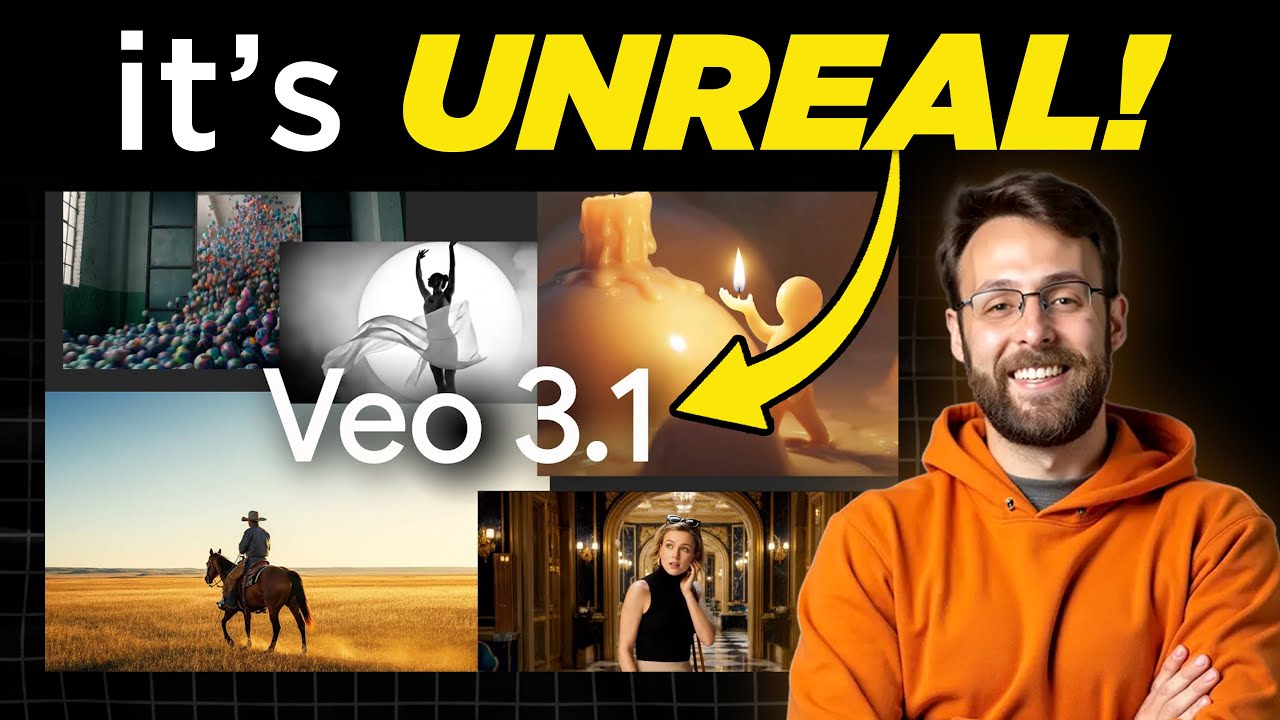 How to use the NEW Google VEO 3.1! (NEW features)