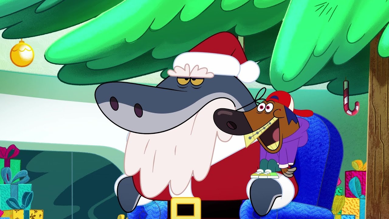 ZIG e SHARKO 🌴 Feliz Natal com Sharko 🎅 Zig e Sharko Brasil | Desenho Animado em português
