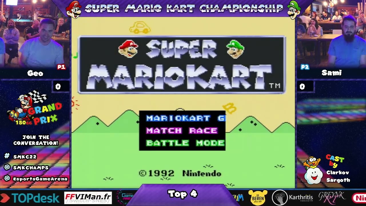 Super Mario Kart Championship 2022 - GP150cc - Lower Final - G. Label vs S. Cetin