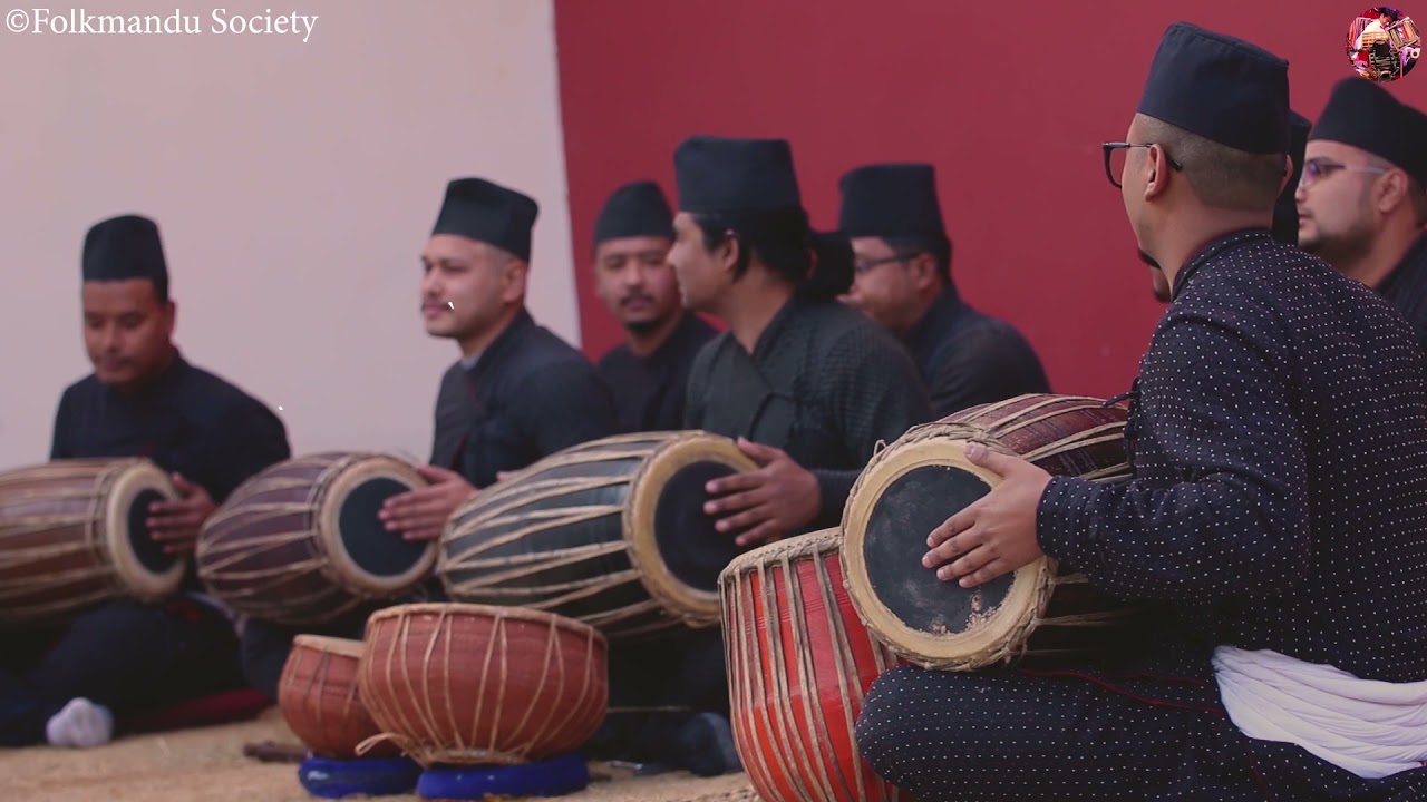 A Composition of Kheen Baja | Folkmandu Society | Traditional Beats | Nepali Baja | Baja Nepal |