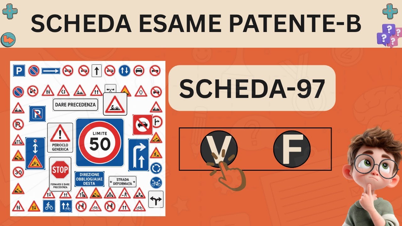 Simulazione Esame Patente B 2026 | Quiz n.97 | 2 Febbraio 2026