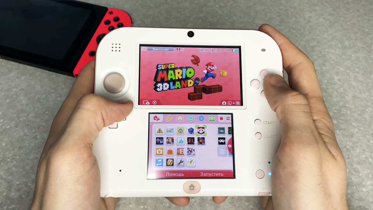 Super Mario 3D Land  World 1-1 Nintendo 3DS Handheld Gameplay  Nintendo 2DS Handheld Gameplay