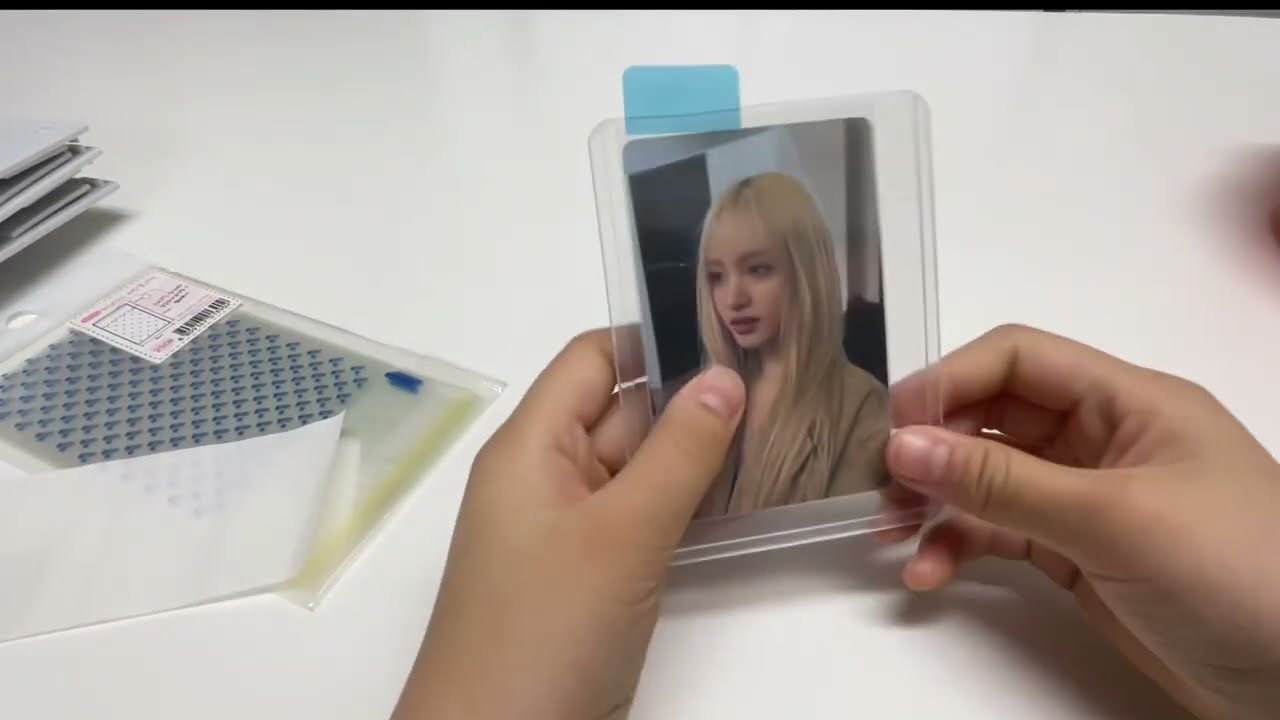 미루의 첫 포카포장!