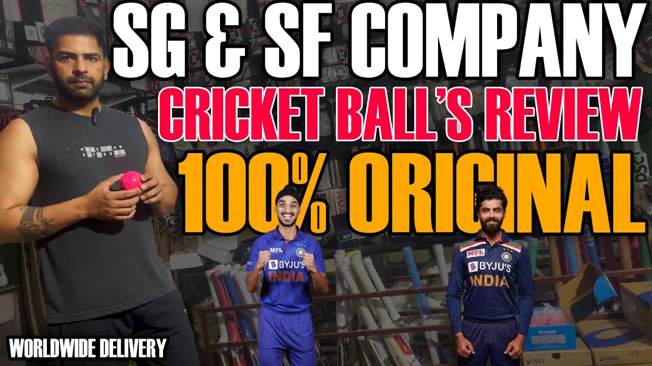 SG & SF Company Cricket Ball's Review | Best Cricket Gear Online - C2 Cricket Hub Karnal