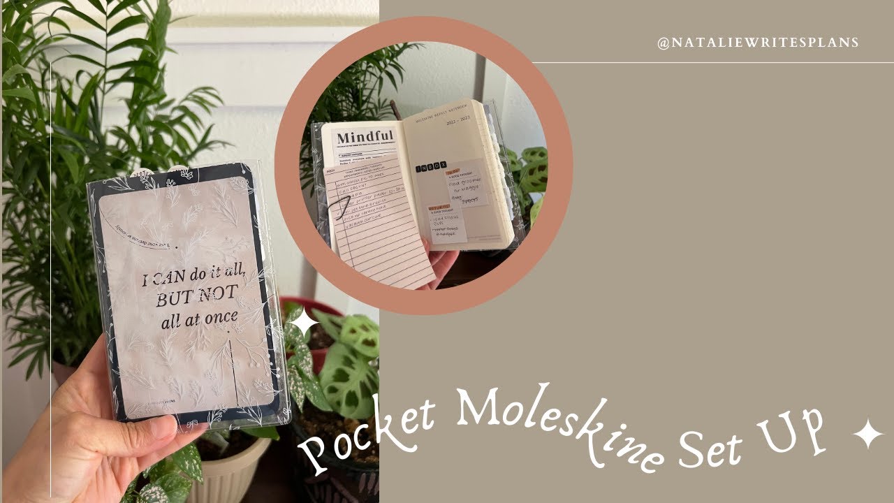 May Update | Pocket Moleskine Set Up