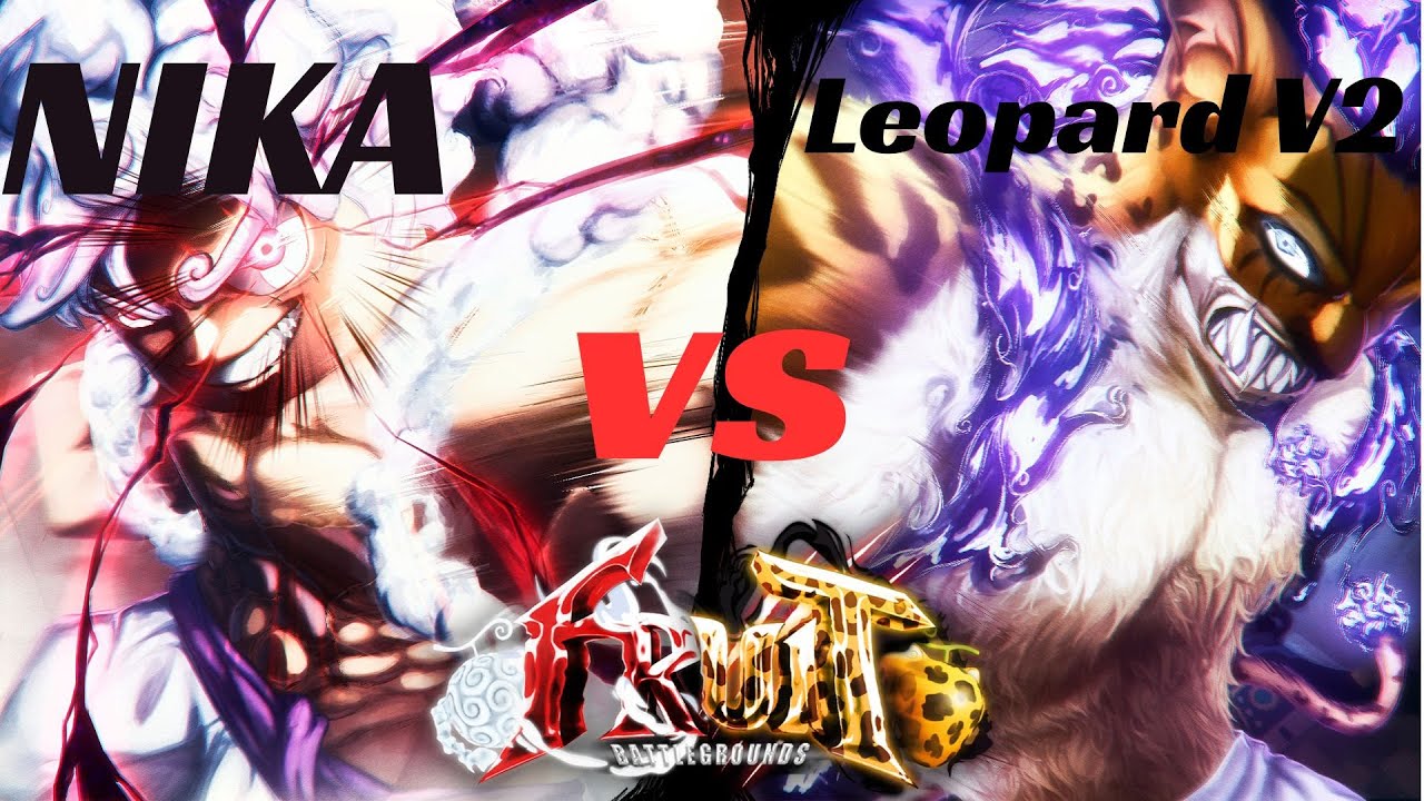 [Fruit  Battlegrounds] Nika VS Leopard V2! ft. (UniversalPanther)