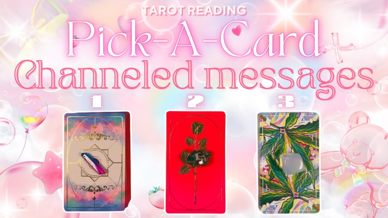 Channeled MESSAGES from your person.🌹🥰💓Pick A Card Tarot reading🔮