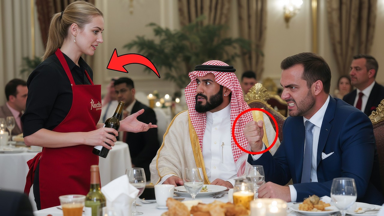 The Billionaire Spoke in Arabic… and Only the Waitress Replied, Silencing the Room...