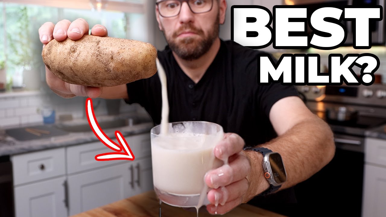 I tried the TIKTOK Potato Milk... then I turned it into Ice Cream (Shocked)