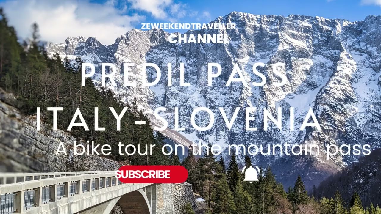 Predil Pass from Italy to Slovenia