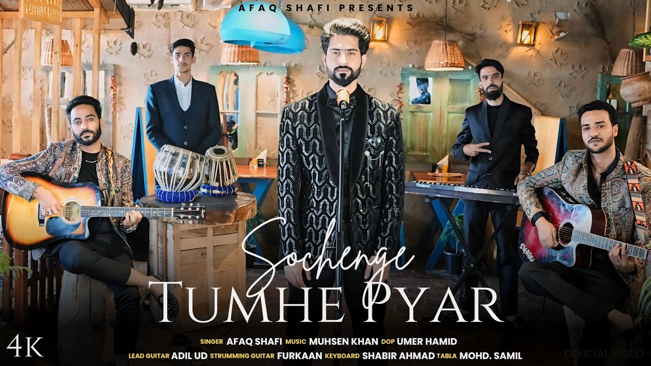 Afaq Shafi | Sochenge Tumhe Pyar | Hindi Song 2024 | Muhsen Khan | Umar Hamid | Indian idol