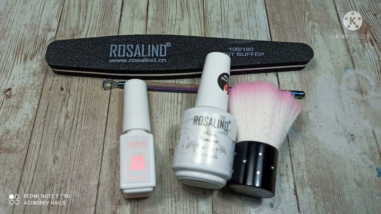 COMO RETIRAR GEL SEMIPERMANENTE usando MAGIC REMOVER @RosalindOfficial