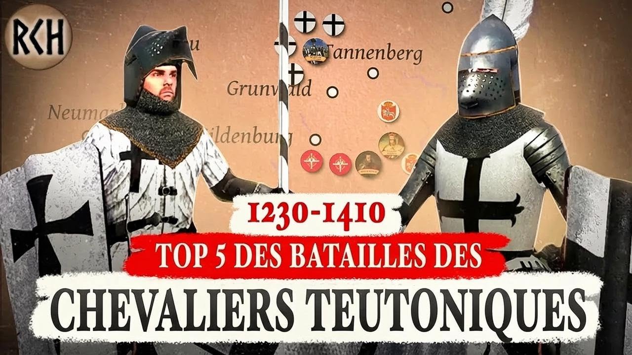 Top 5 des plus grandes batailles des Chevaliers Teutoniques (1230-1410) – Documentaire