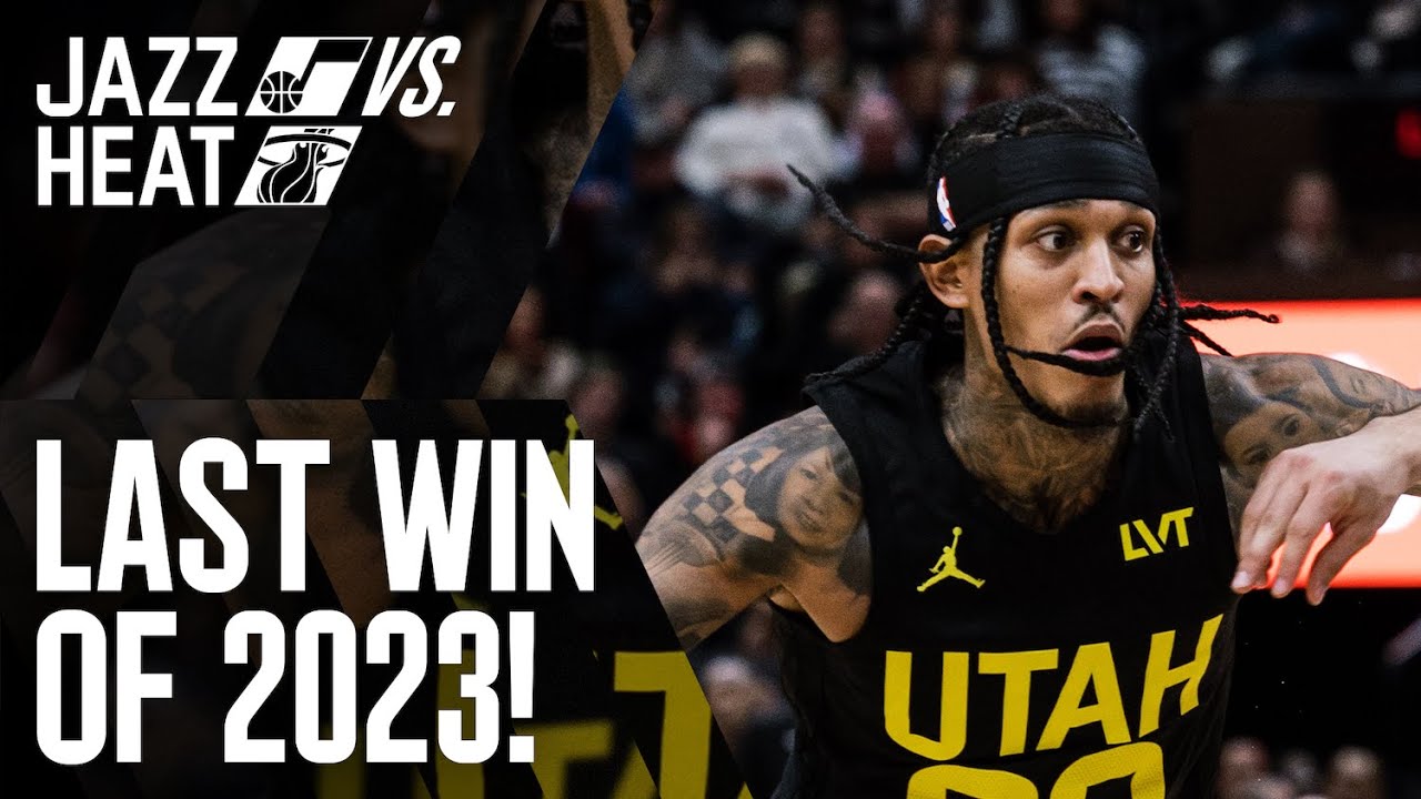 Jazz beat the Heat! 🔥 | UTAH JAZZ