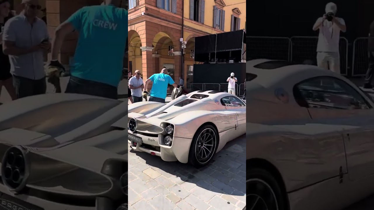 Pagani heaven in Modena! 25 Paganis to celebrate 25 years to this magnificent brand! #pagani #modena