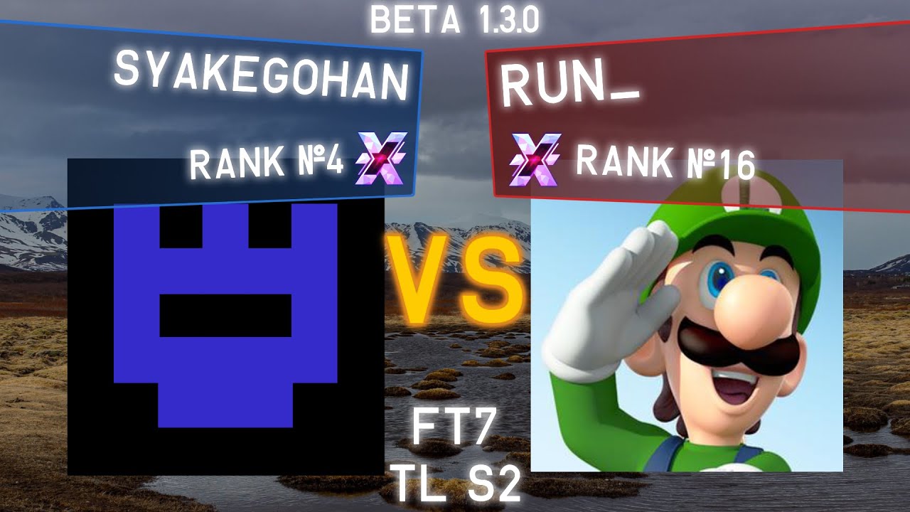 TETR.IO - Syakegohan (Rank #4) vs. Run_ (Rank #16) - TETR.IO High Level Replays