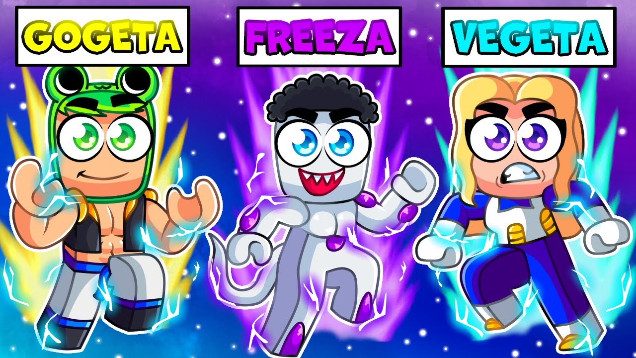 Roblox, mas TEMOS PODERES do DRAGON BALL