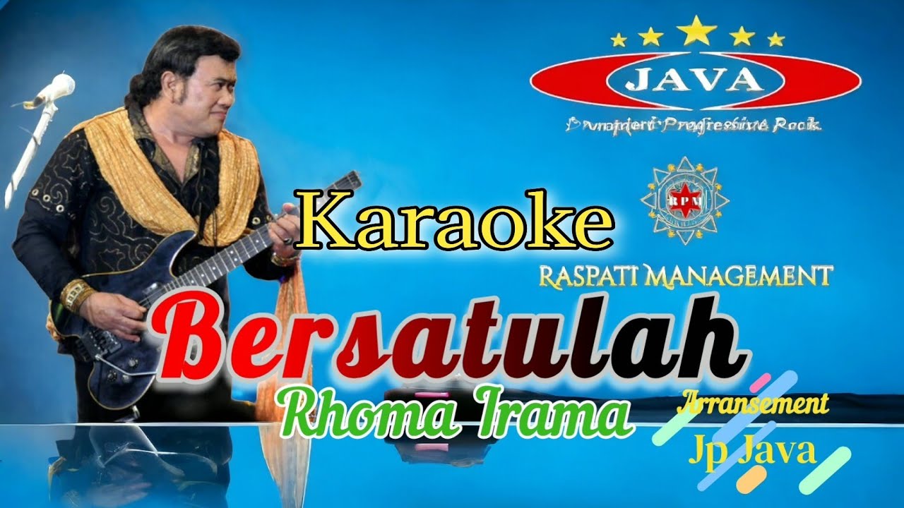 Karaoke Bersatulah - Rhoma Irama & Soneta Group || Karaoke Dangdut