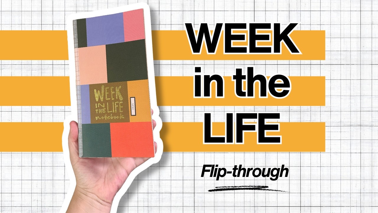Week in the life project in Travelers Notebook | Ali Edwards