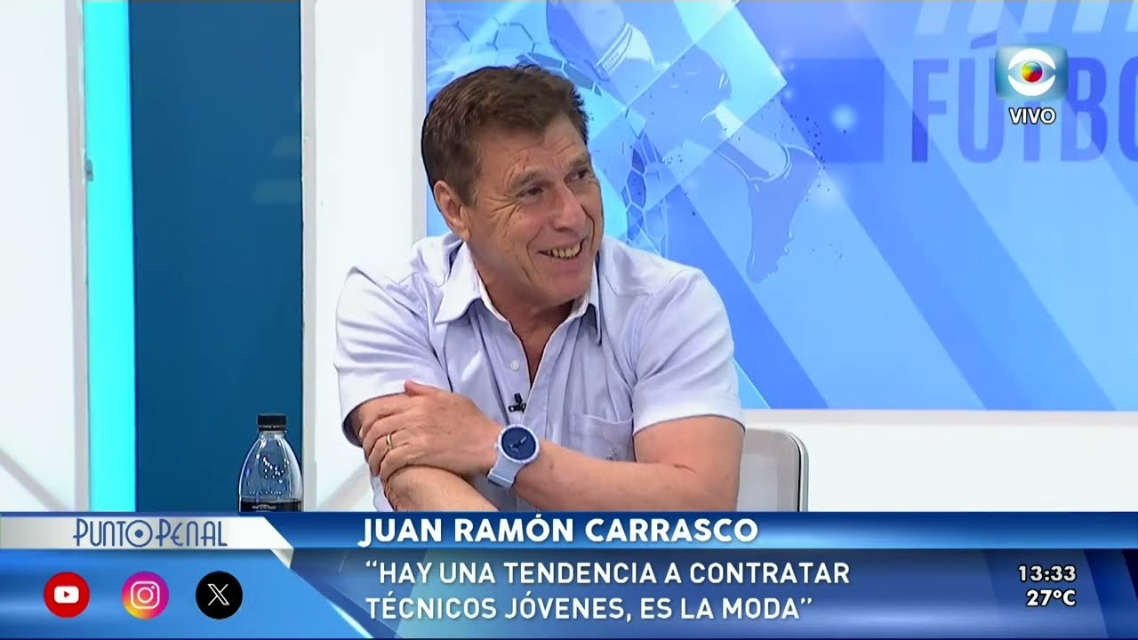 JUAN RAMÓN CARRASCO 2ª PARTE. ESTE DOMINGO RECIBIMOS AL EXENTRENADOR DE LA SELECCIÓN URUGUAYA.