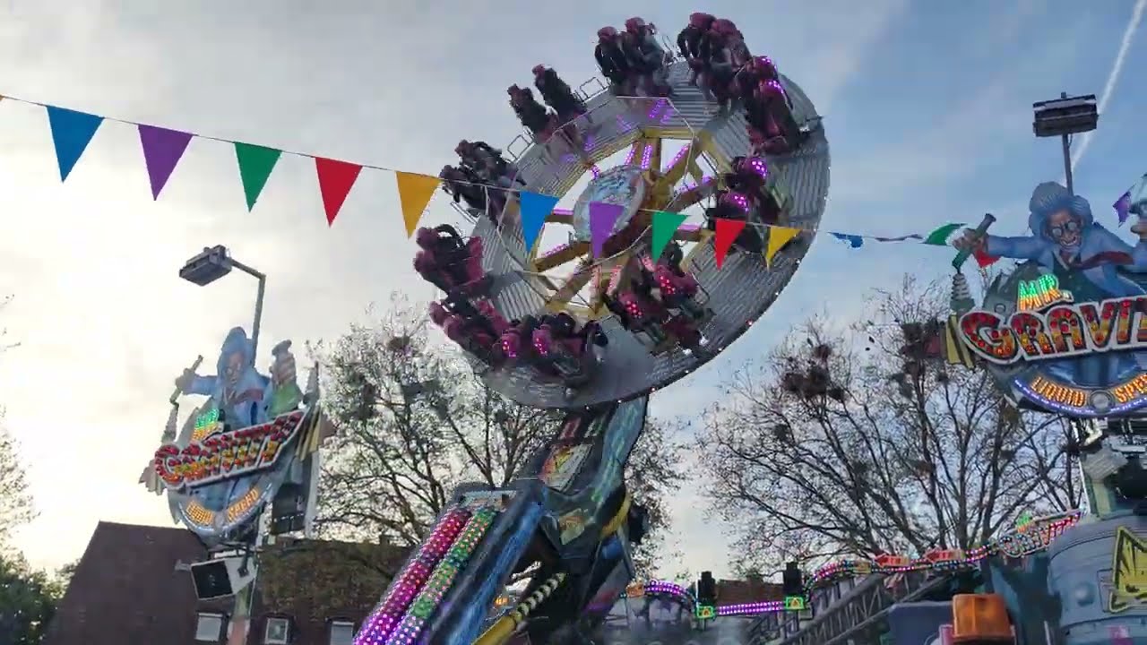 Mr Gravity - Oberschelp (Offride) // Maimarkt Landau 2023 // Kirmes Fahrgeschäft // Technical Park