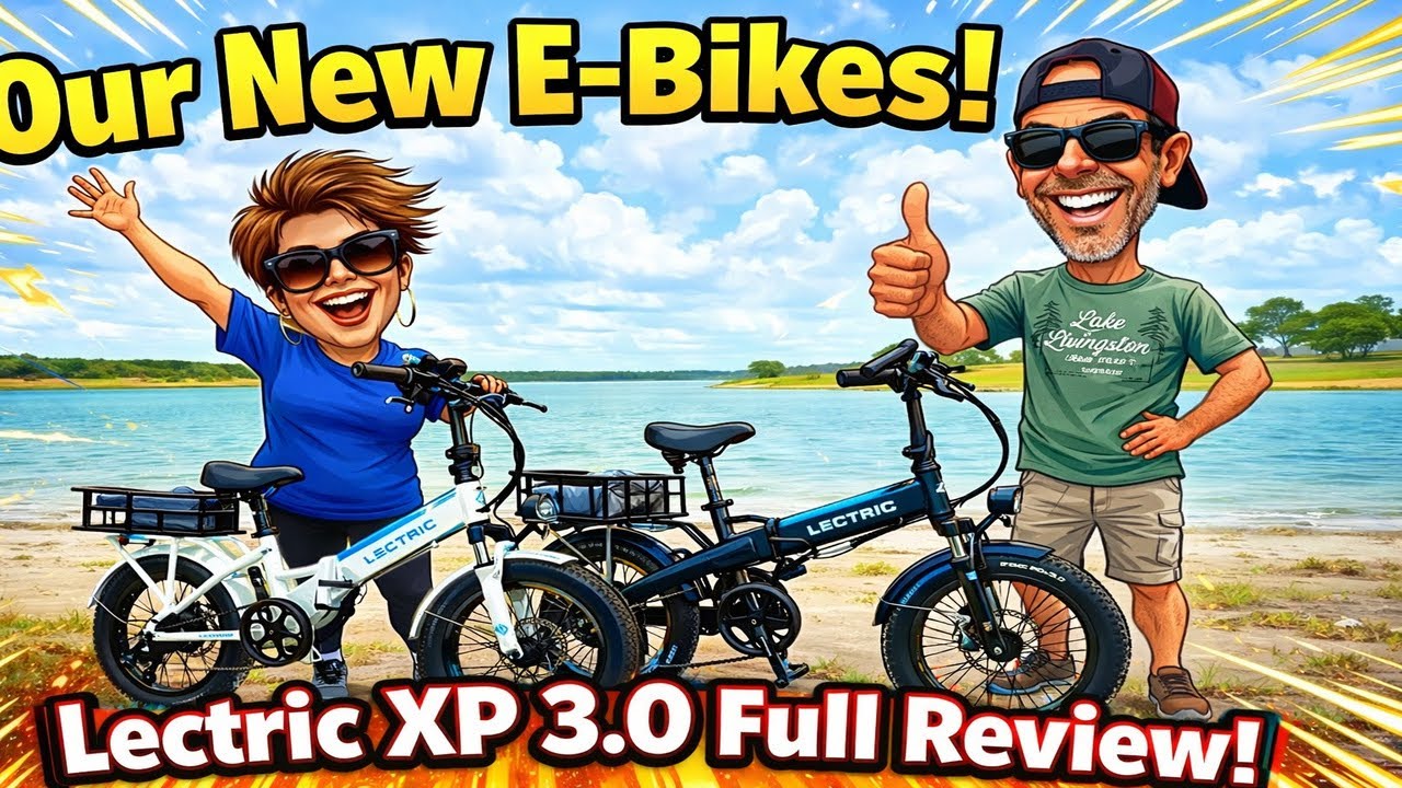 Our New E-Bikes! Lectric XP 3.0 Full Review!