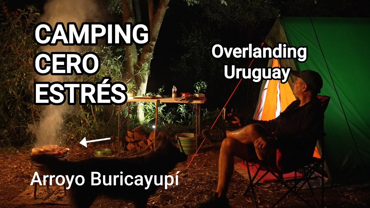 CAMPING GRATIS EN URUGUAY JUNTO A MI PERRA EN UN LUGAR ALEJADO Y SOLITARIO, cocina con leña