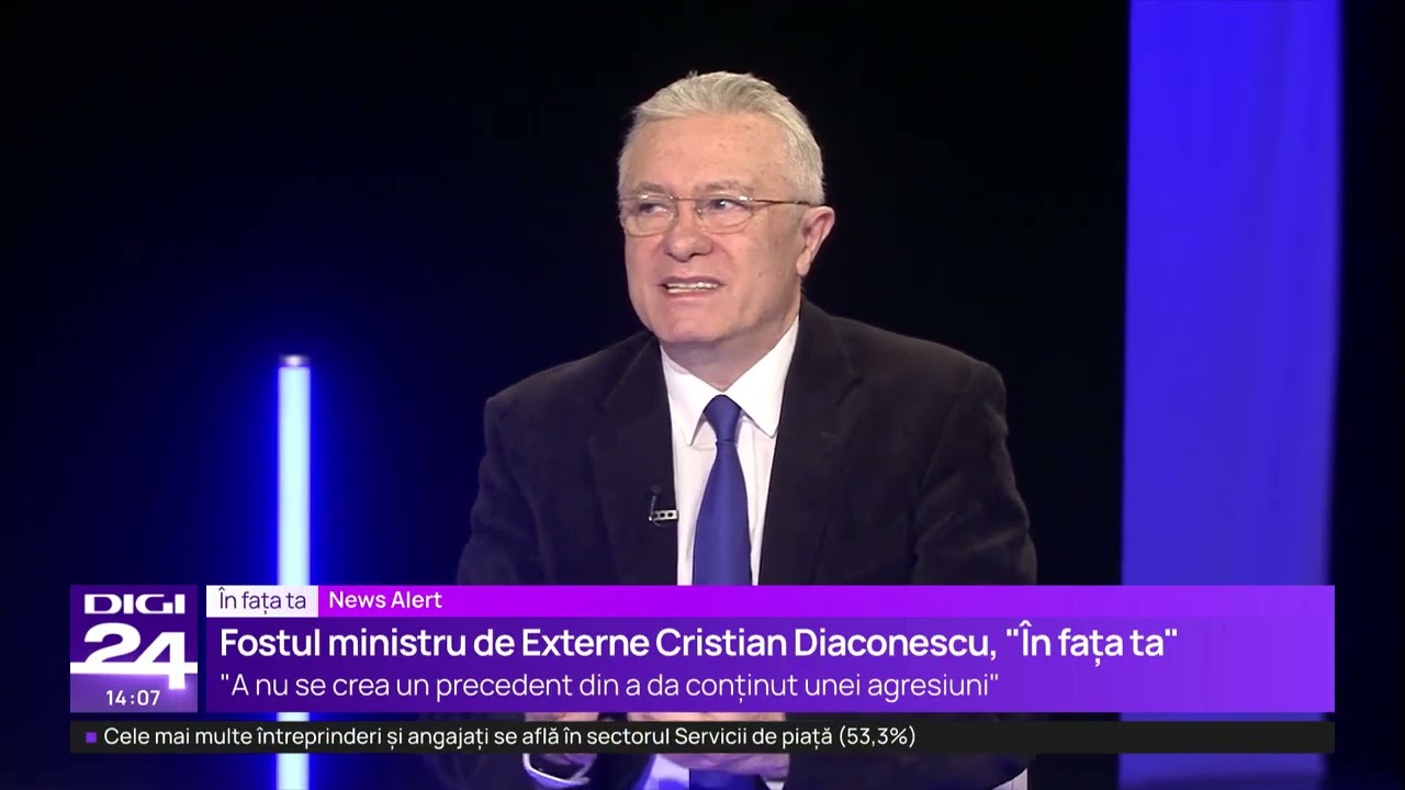 În fața ta cu Cristian Diaconescu: Kievul vrea negocieri, dar Putin are o altă agendă