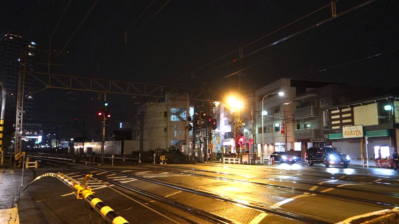12/11/29　2405F不定期回送　東村山大踏切を通過