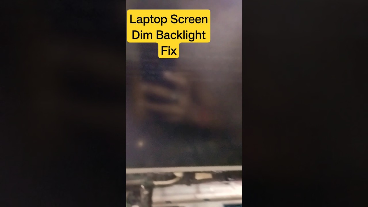 Laptop Screen Dim Backlight Problem Solved | Dell N5110 Screen Backlight Problem Fix100%