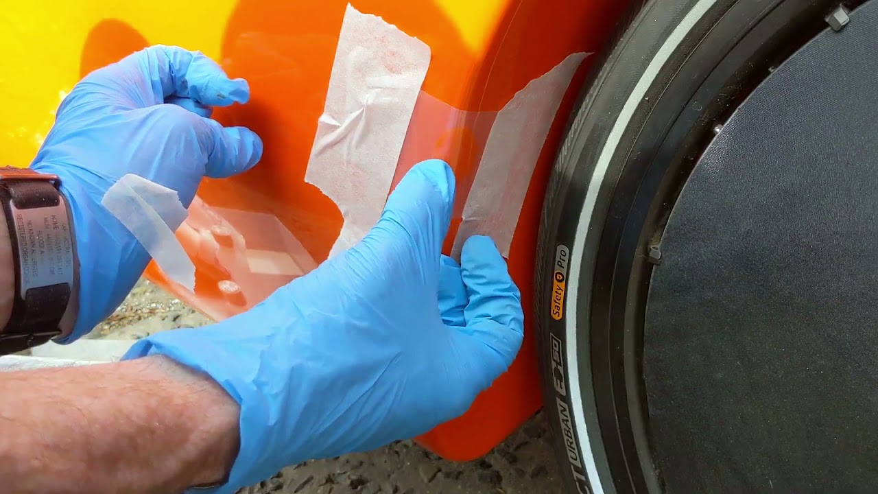 Velomobile Gelcoat Repair