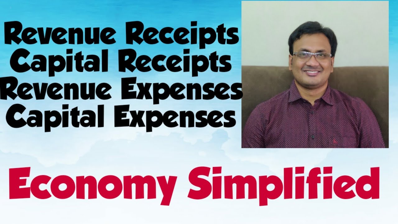 Explained by Suresh Sir | Revenue Receipts | Capital Receipts | Revenue Expenses |Capital Expenses|