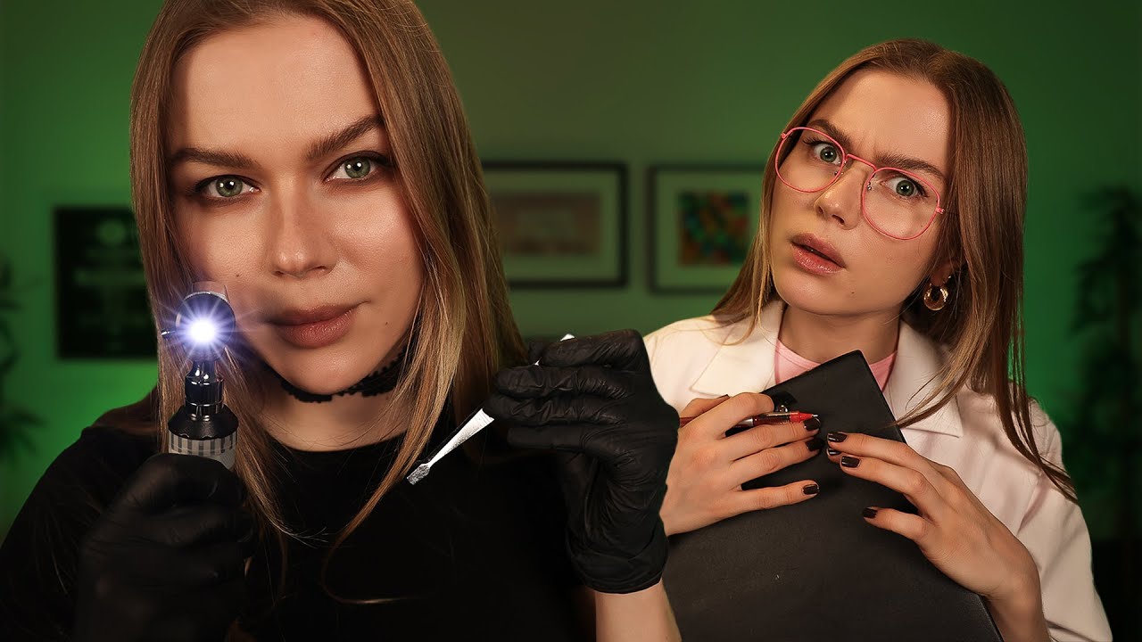 ASMR Fake Doctor Alisa Taking Eye Exam Appointment ~ Soft Spoken Personal Attention