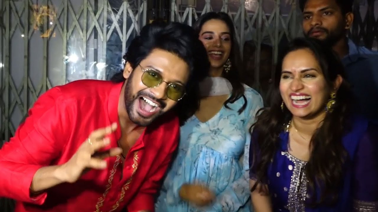 Naveen Polishetty & Meenakshi Chaudhary Visits Sandhya Theater in Tirupati | #AOR