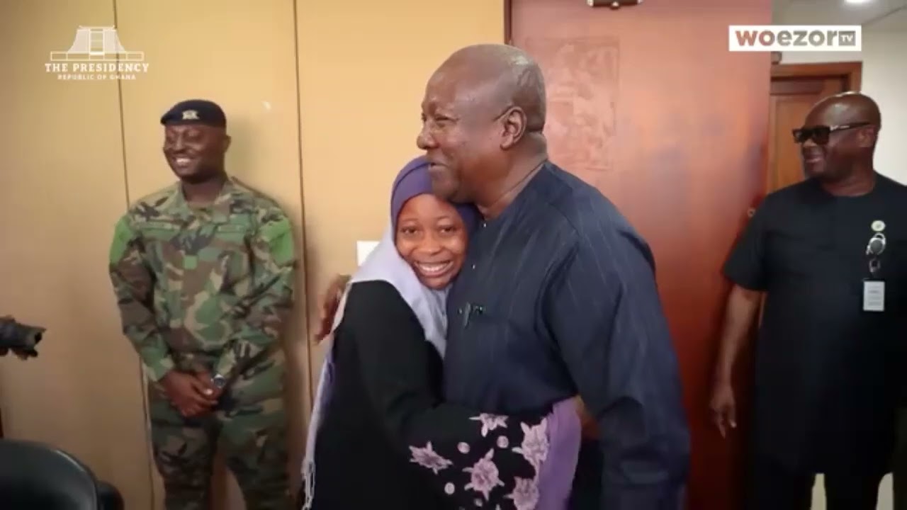 President Mahama welcomes staff back to the Presidency, commending their hard work in 2025