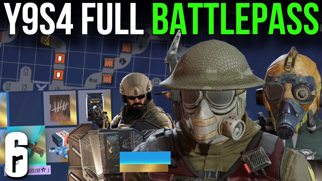 FULL Y9S4 Battlepass in Rainbow Six Siege!