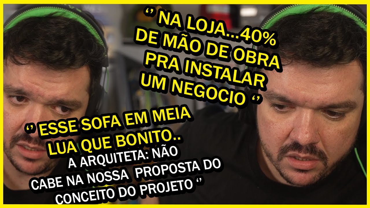 GAULES CONTA COMO QUE FOI COMPRAR OS MOVEIS PRO AP NOVO