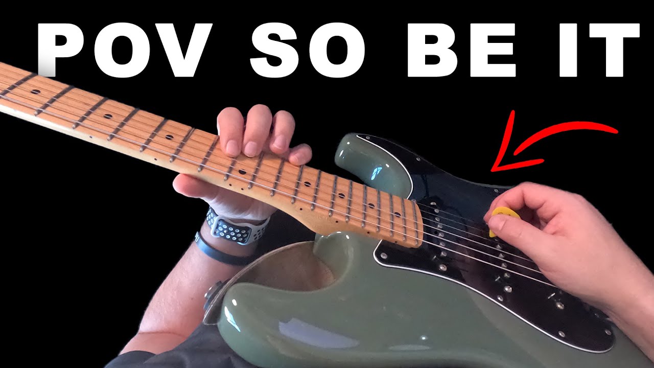 SO BE IT | Elevation Worship & Tiffany Hudson | Joey Cobra (POV Guitar Cover)