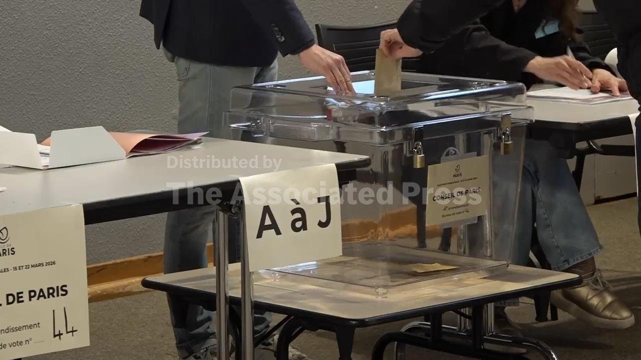 Voters in France share their thoughts as the country takes to the polls for municipal elections