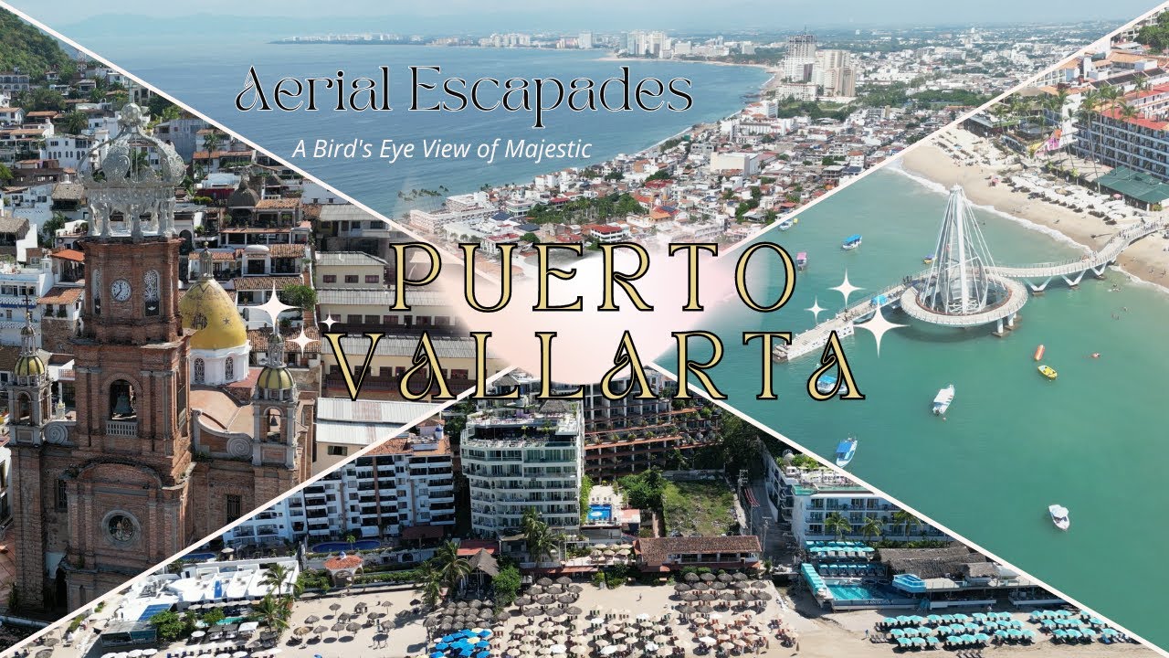 Aerial Escapades: A Bird's Eye View of Majestic Puerto Vallarta, Mexico - November 2023