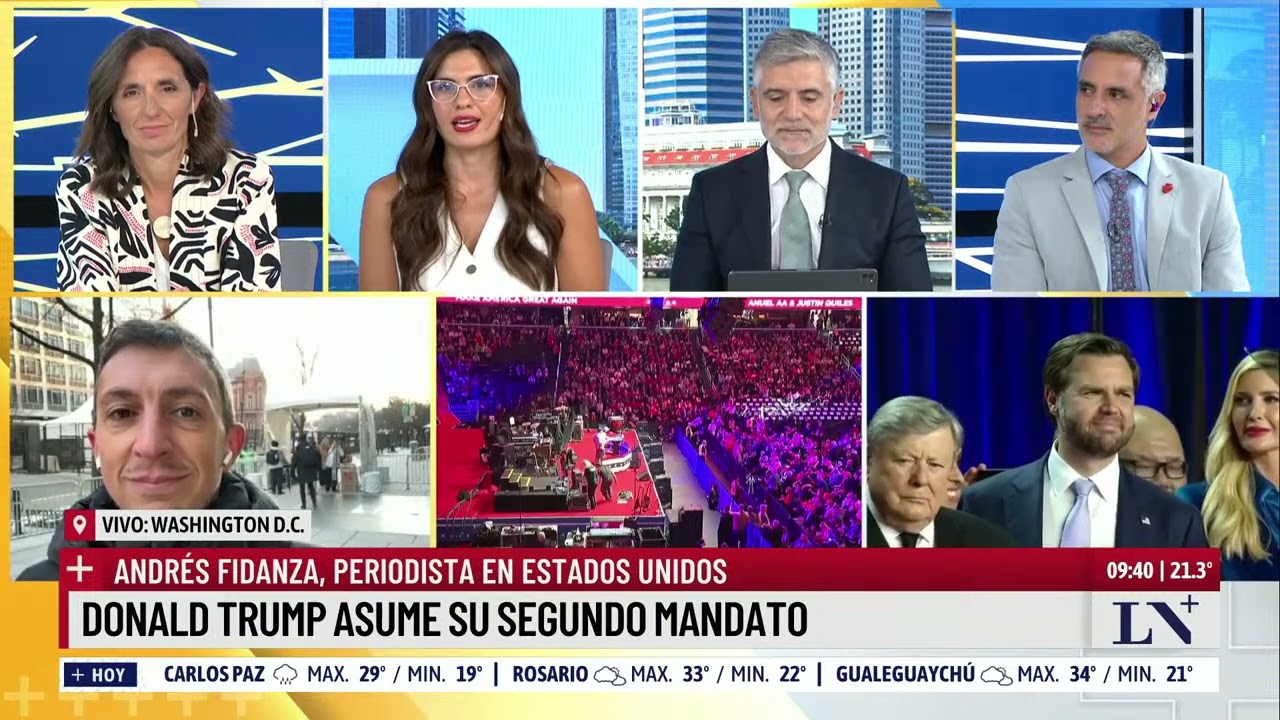 Donald Trump asume como presidente de Estados Unidos; cómo será la toma de posesión